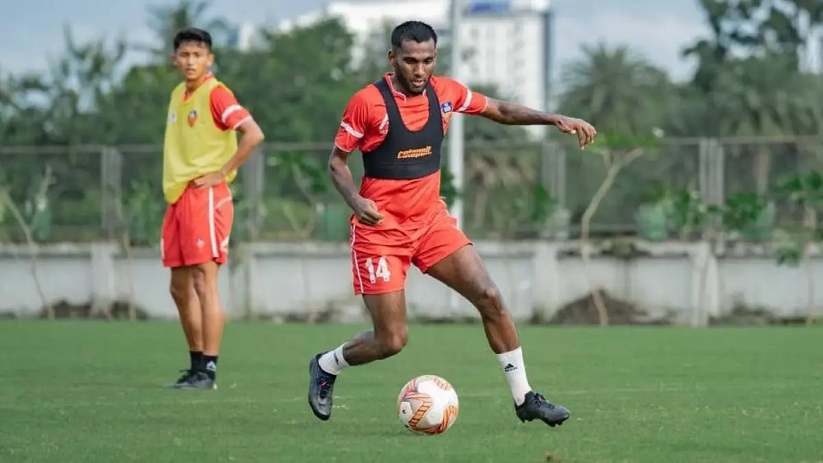 Alexander Romario Jesuraj won the 2021 Durand Cup with FC Goa.