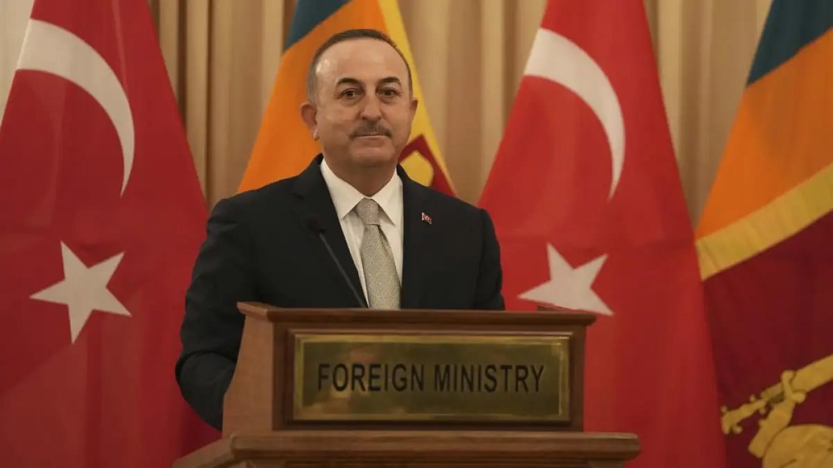 Turkish Foreign Minister Mevlut Cavusoglu 