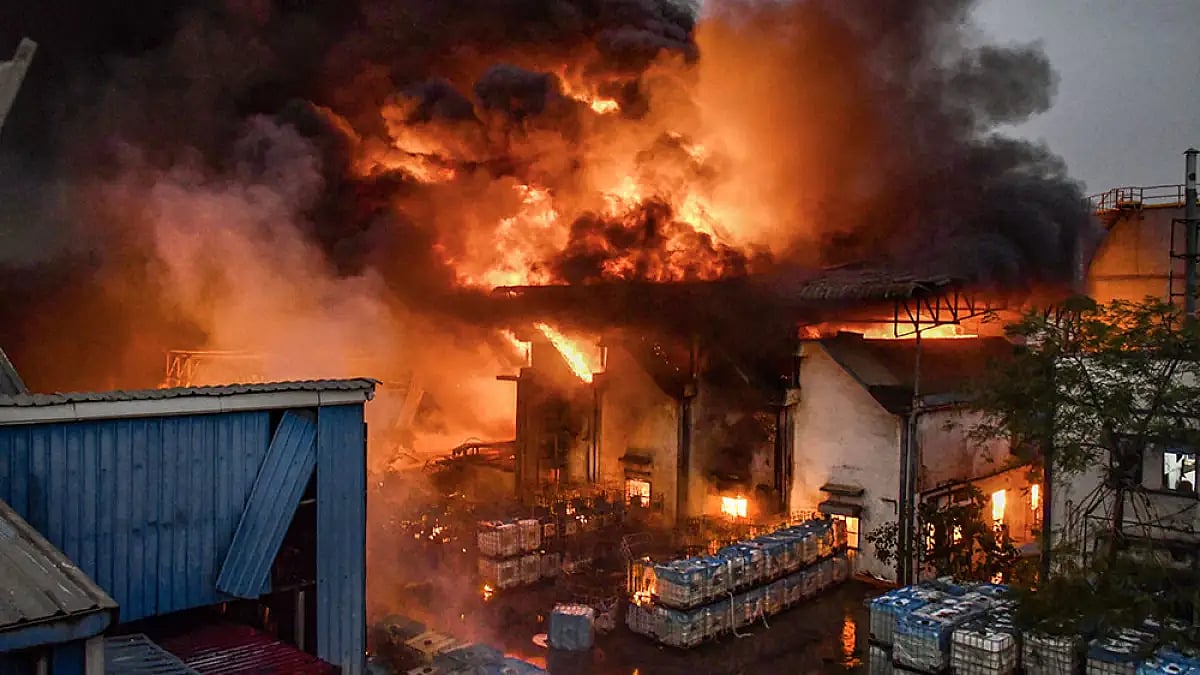 9 Killed, 19 Injured At Hapur Chemical Factory Blaze Near Delhi