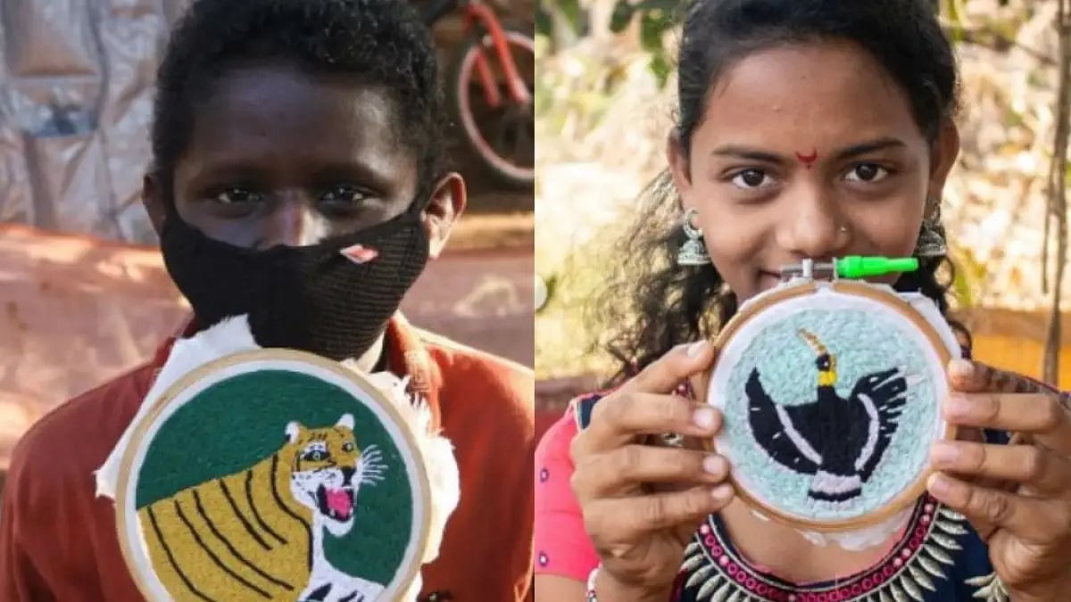 Students at Insight Walk customise their own syllabus and use art to promote conservation