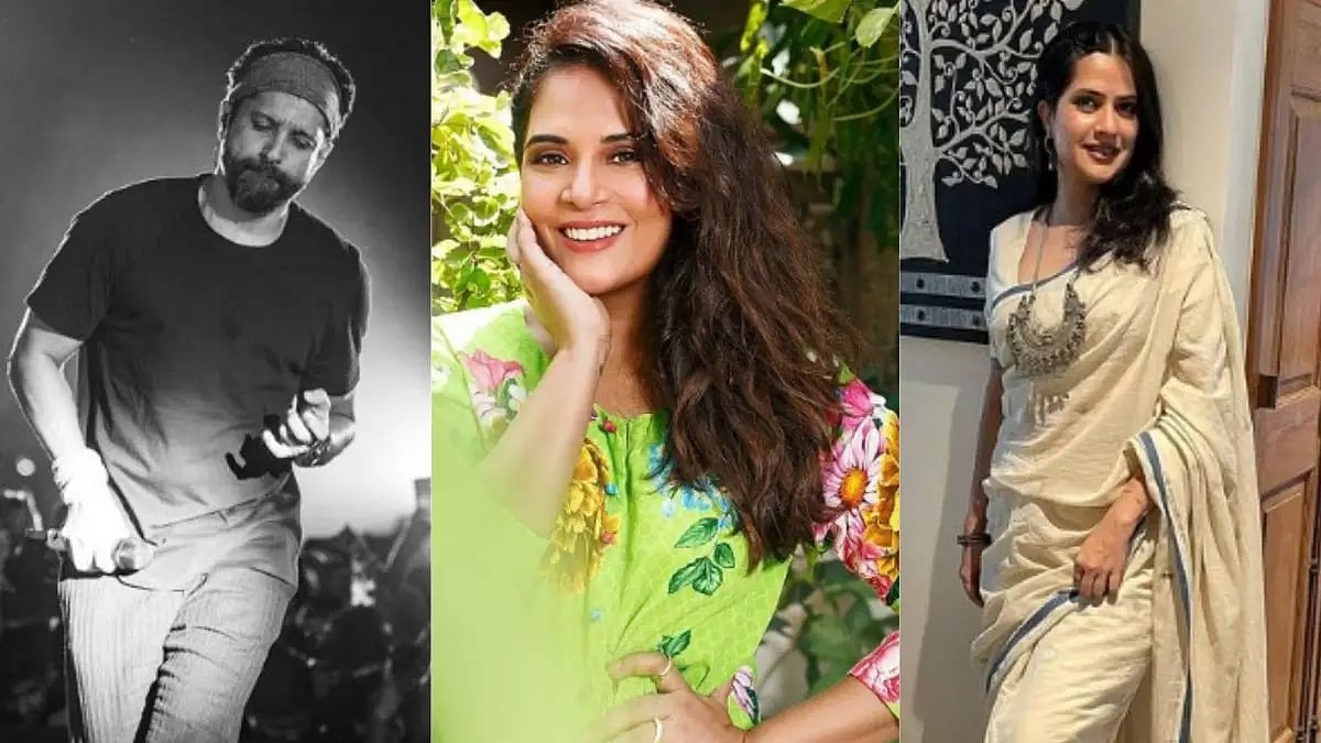 Farhan Akhtar, Richa Chadha, Sona Mohapatra