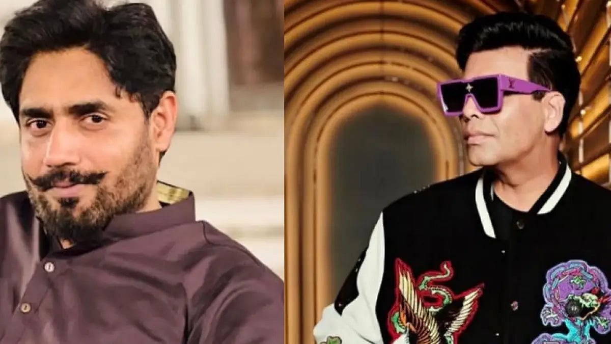 Abrar Ul Haq and Karan Johar