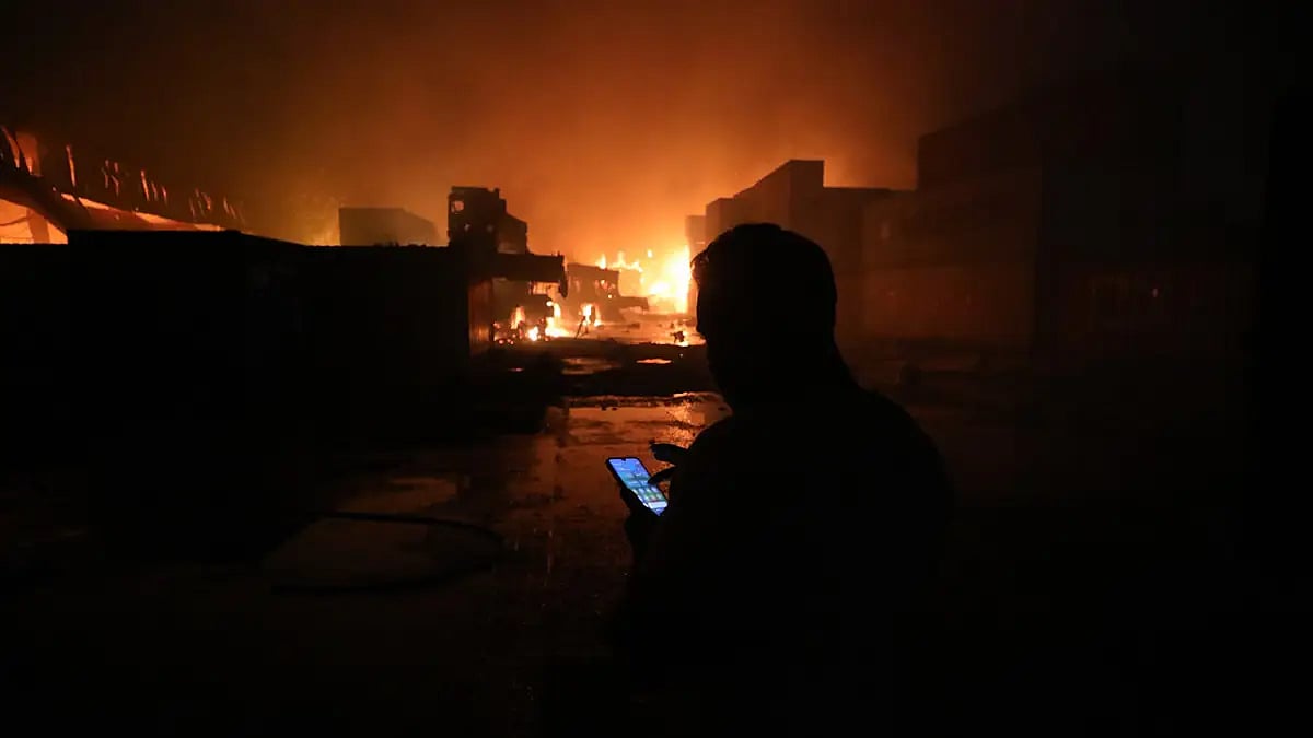 Fire Breaks Out In Factory In Rajasthan's Dausa