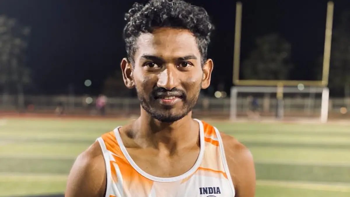 Avinash Sable broke his own 3000m steeplechase national record for the eighth time.
