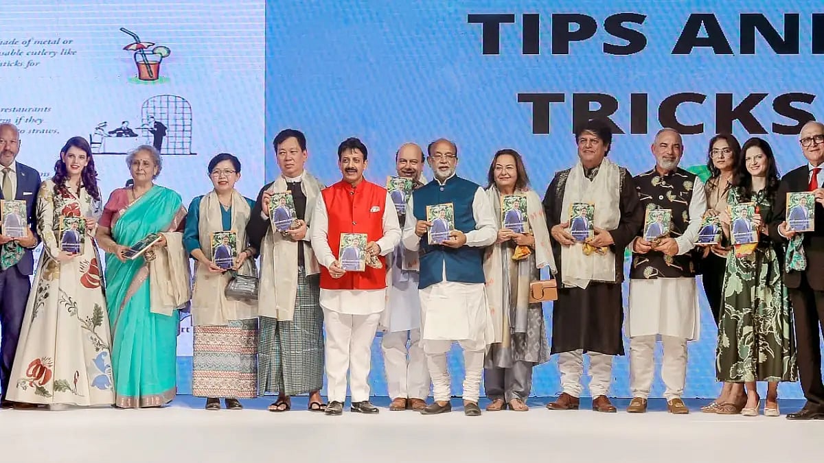 Dr Gaurav Grover launches his book on sustainable living on World Environment Day