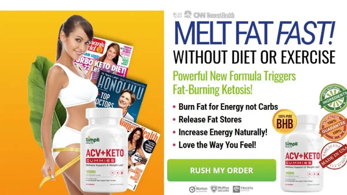 Simpli ACV Keto Gummies 