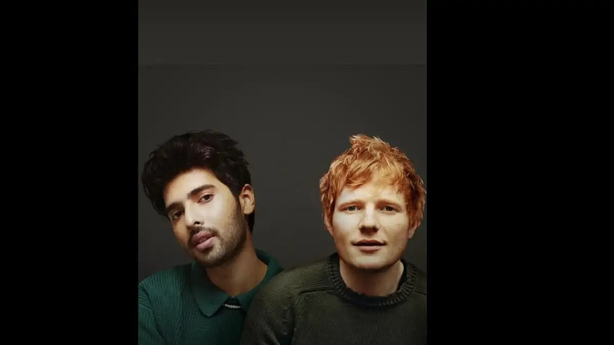Armaan Malik, Ed Sheeran Pose Together For Picture In Copenhagen