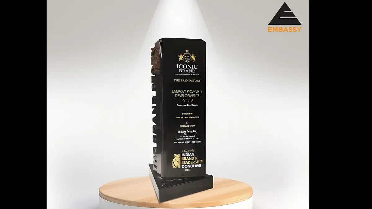TBS Media recognized Embassy Property Developments Pvt. Ltd. as India’s iconic brand