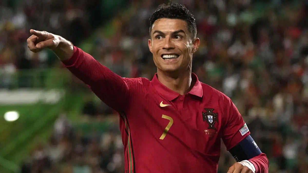 Cristiano Ronaldo has scored 117 international goals. Watch Portugal vs Czech Republic, UEFA Nations League match live.
