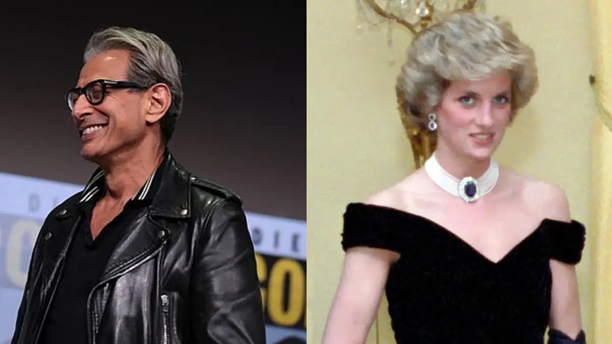 Jeff Goldblum, Princess Diana