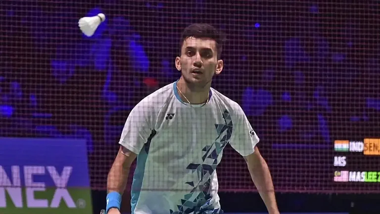 Lakshya Sen defeated Rasmus Gemke to enter the quarterfinals of Indonesia Masters Badminton 2022. - null