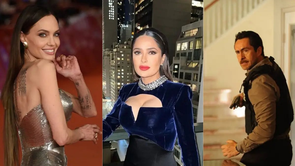 Anjelina Jolie, Salma Hayek, Demian Bichir