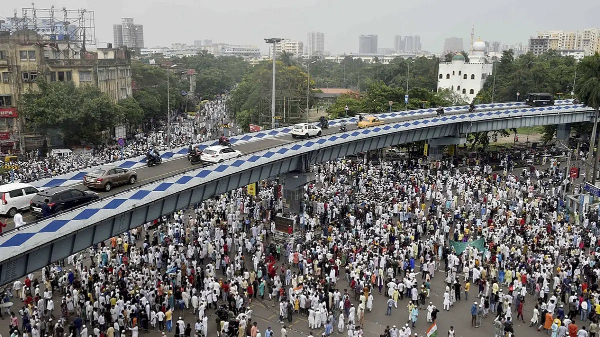 West Bengal: Situation Remains Peaceful In Areas Of Protest Against Remarks on Prophet Mohammad, Heavy Police Deployment