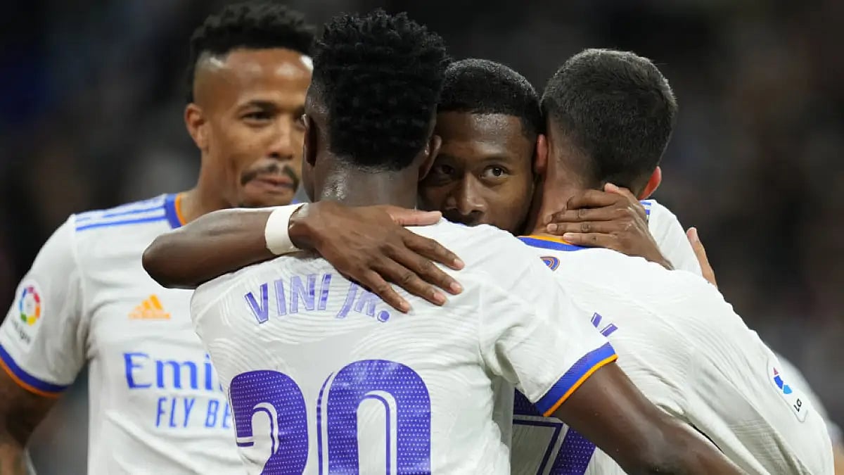 Real Madrid are the reigning La Liga and UEFA Champions League champions.