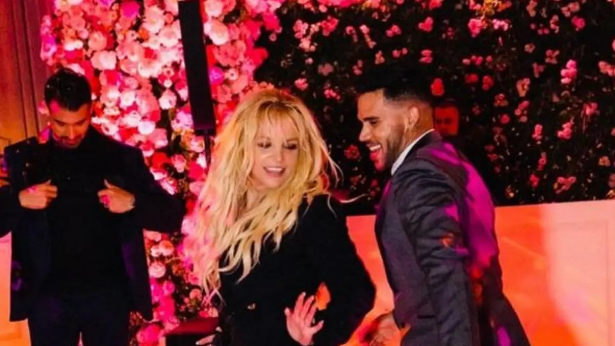 Britney Spears and Sam Asghari