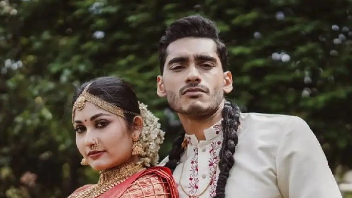 Vishak Nair and Jayapria Nair