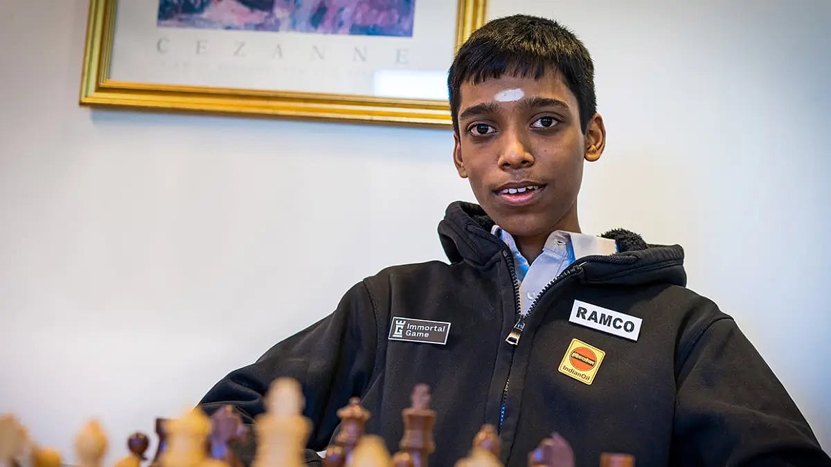 Indian GM Praggnanandhaa