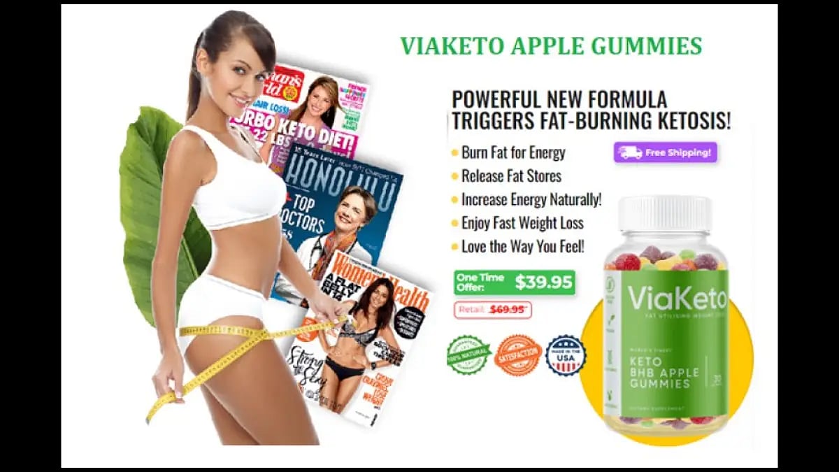 Viaketo apple gummies