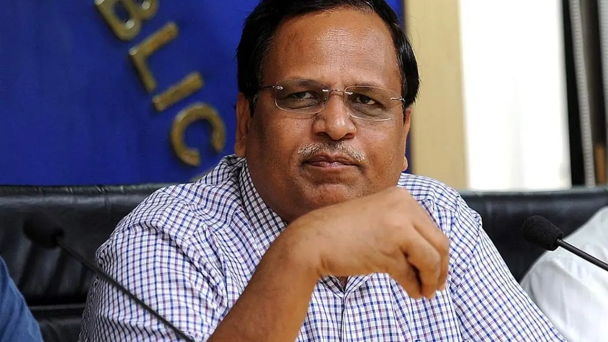 Delhi Health Minister and AAP leader Satyendar Jain 