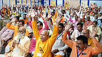 Hindu Adhiveshan And The Changing Political Face Of Goa Attendees at the 10th annual Hindu Adhiveshan gathering in Goa