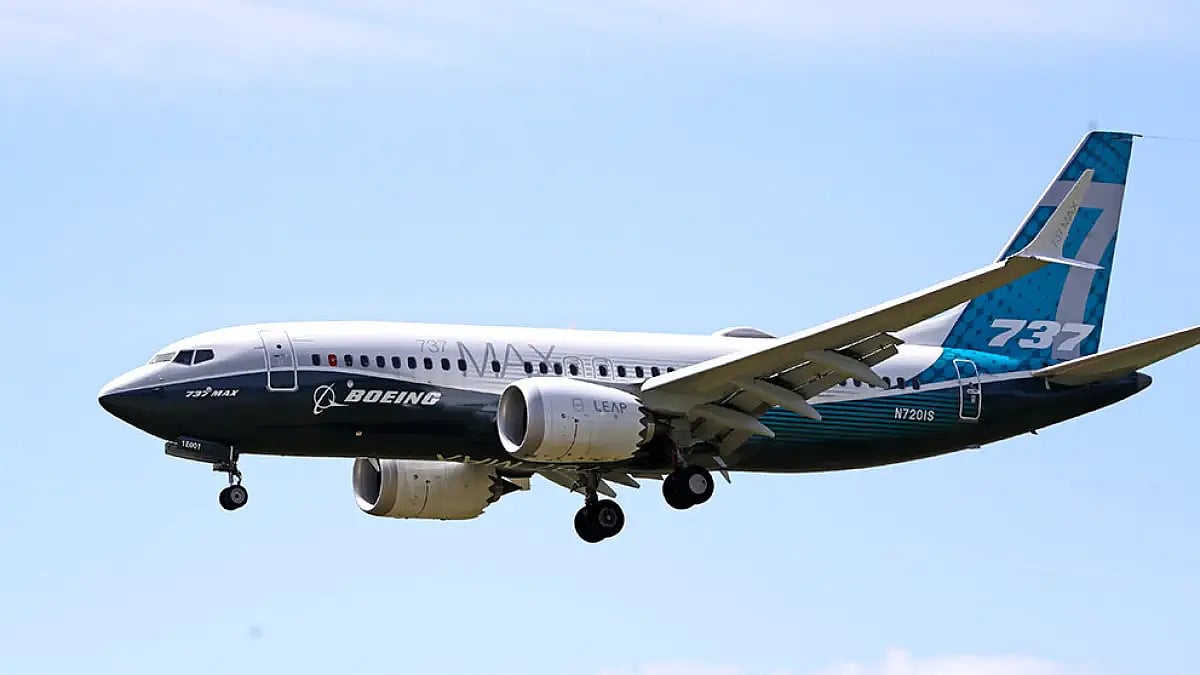 737 Max aircraft