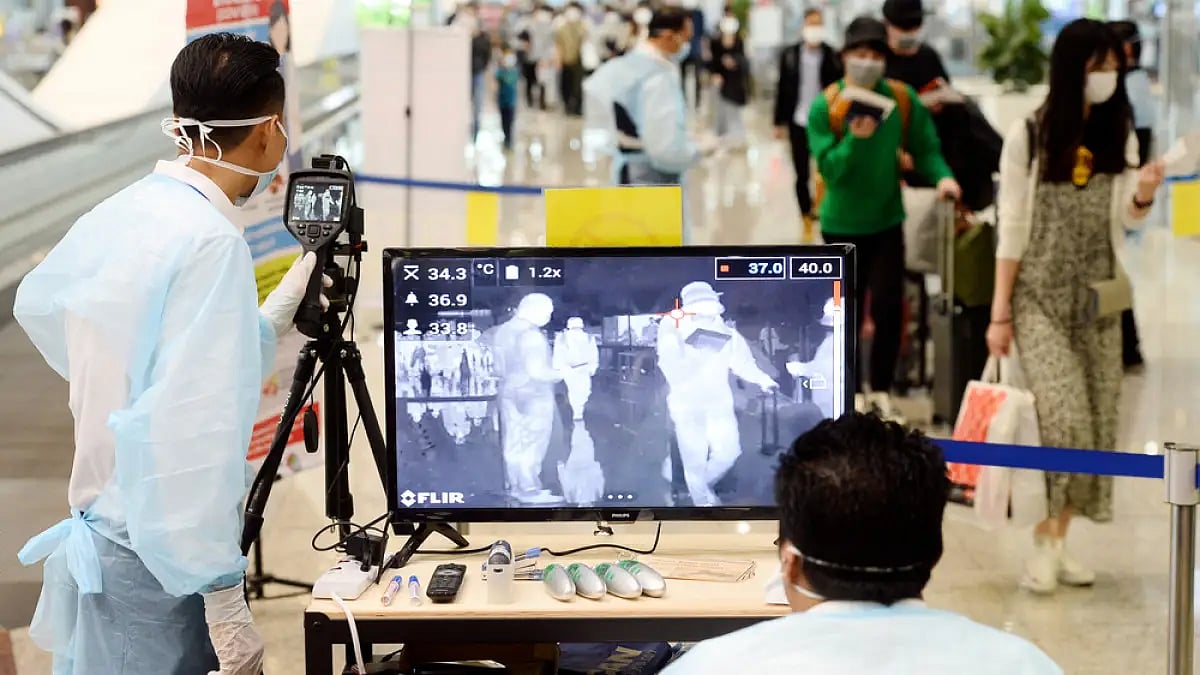 Visas are being processed for foreign nationals and their family members.