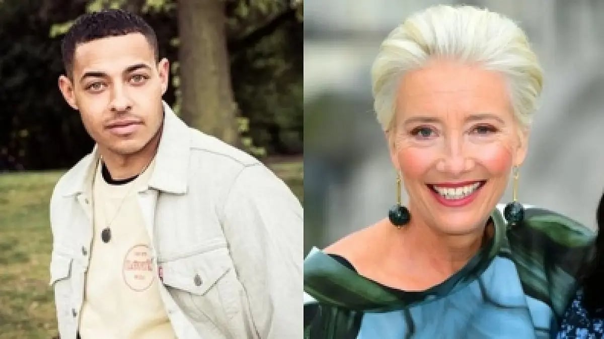 Daryl McCormack and Emma Thompson