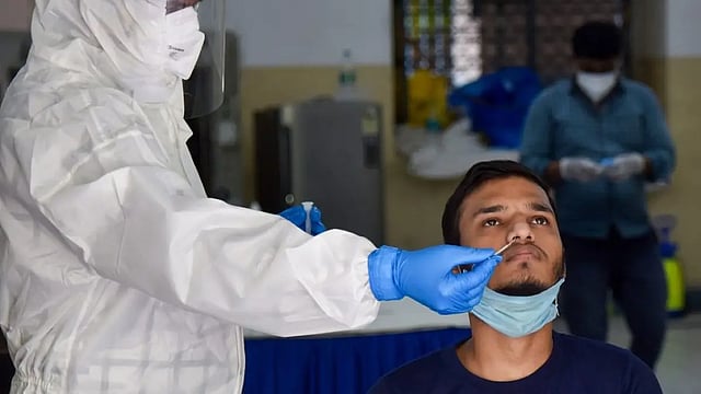 Covid-19: India Adds 12,847 Fresh Infections, Active Cases Up By Over 4,800 In 24 Hours
