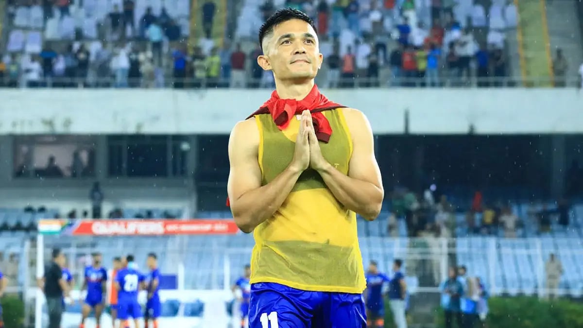 Sunil Chhetri shares a special relationship with the fans, having been the Indian team’s messiah over the years.