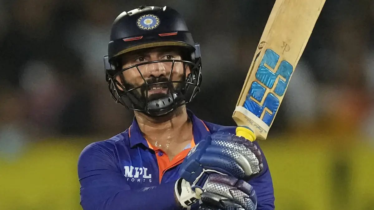 Dinesh Karthik gives a lot of credit to India coach Rahul Dravid.