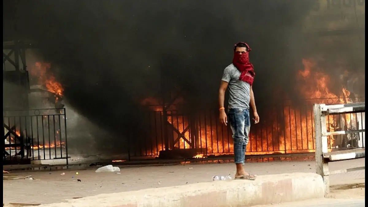 Rage across the country against the Agnipath army recruitment scheme.