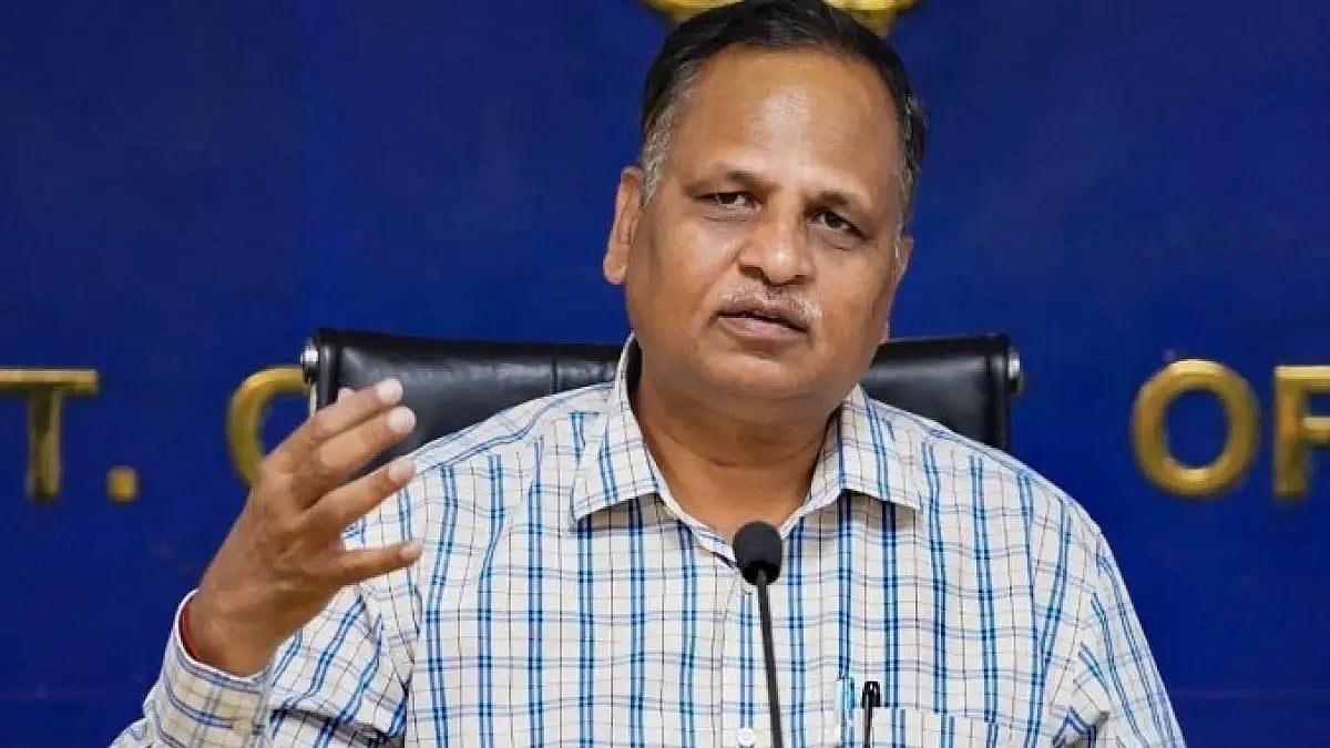 Delhi Minister Satyendra Jain