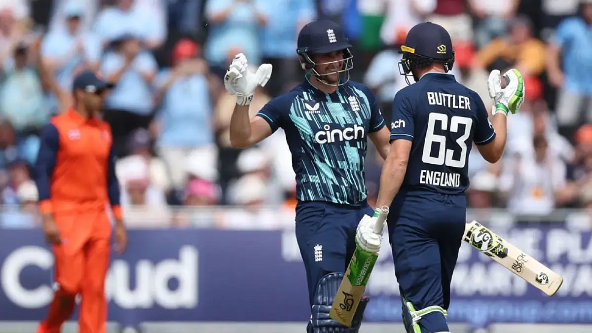 Jos Buttler and Liam Livingstone were involved in a 184-run stand in just 90 balls in the first match. Watch NED vs ENG, 2nd ODI match live.