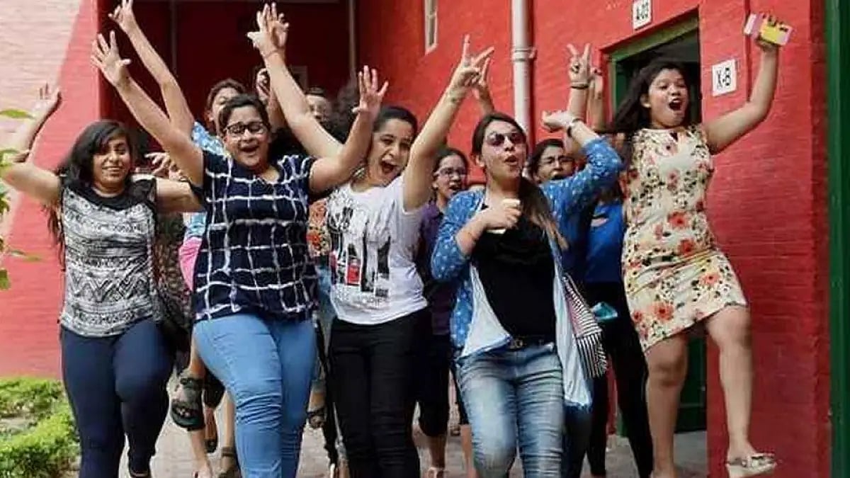 Girls have secured the top 10 positions in arts stream.