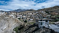 The stunning landscape of Spiti