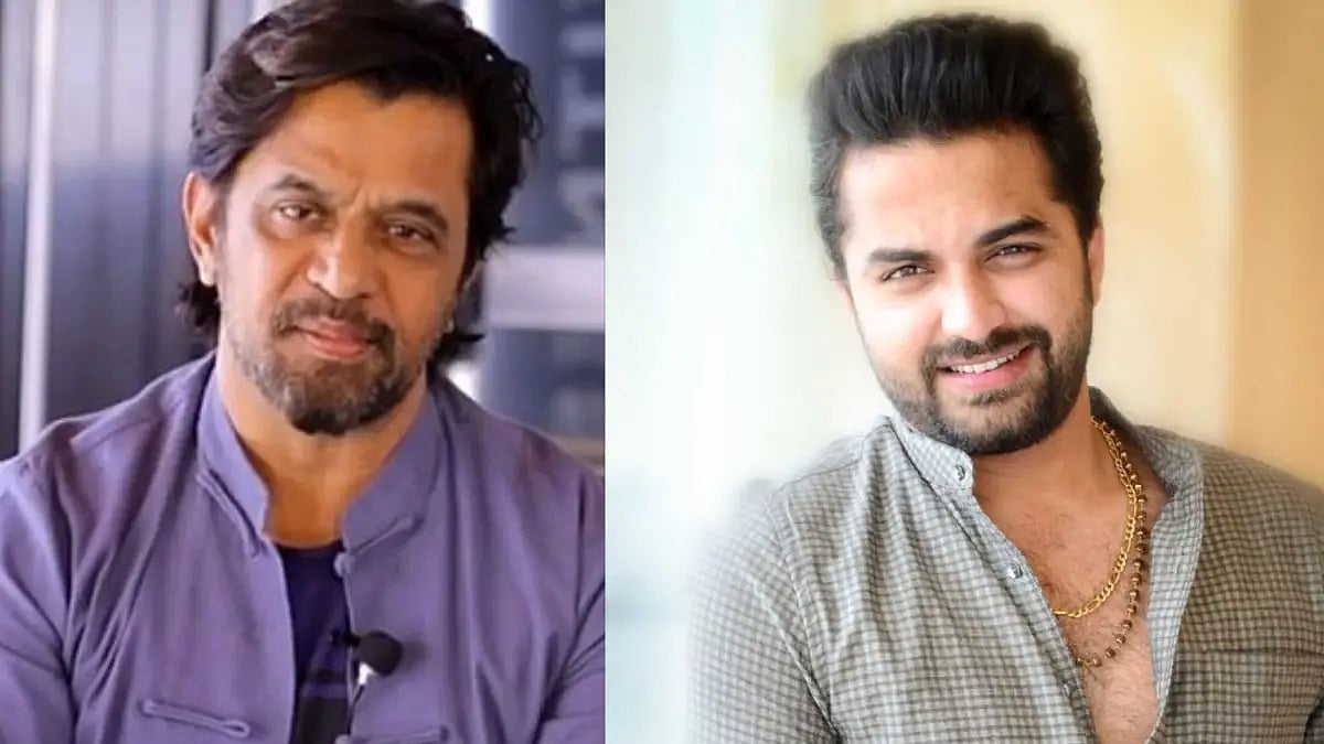 Arjun Sarja and Vishwak Sen