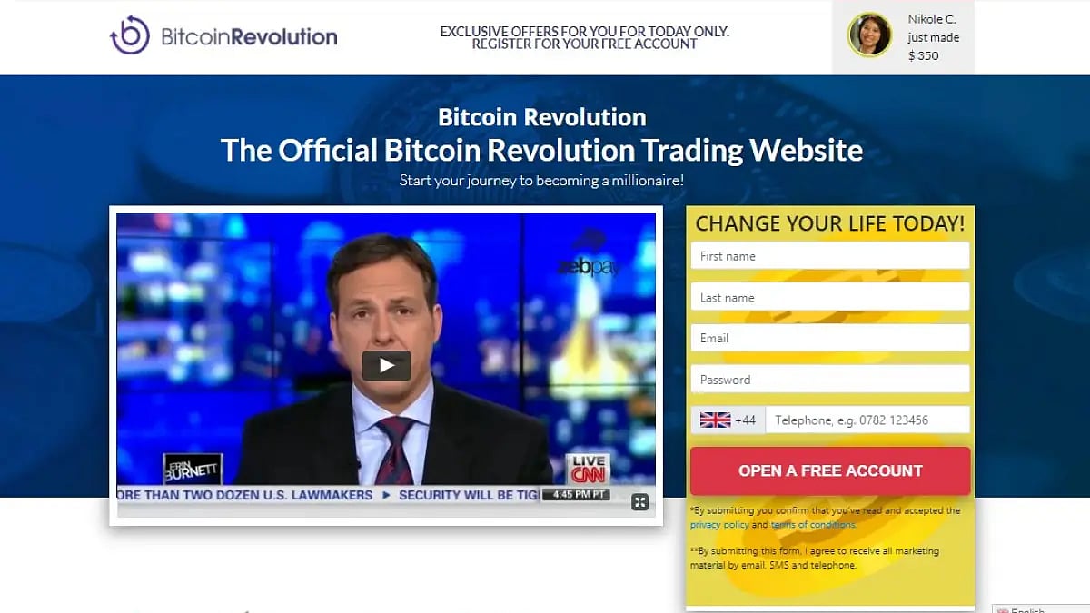 Bitcoin Revolution UK Reviews 2022