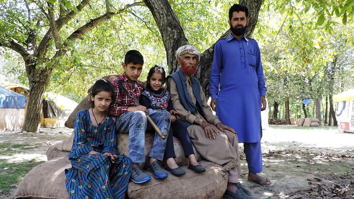 People from tribal community in Jammu and Kashmir