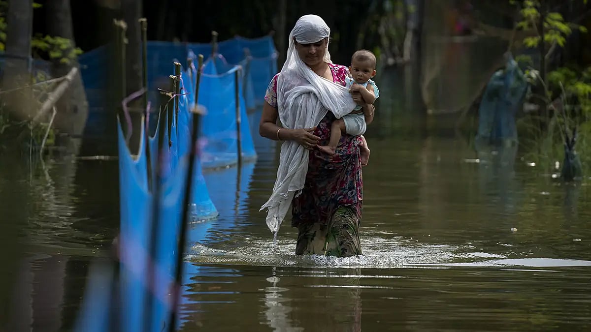 Assam Floods: 12 More Deaths, 55 Lakh Affected As Brahmaputra, Barak Inundate New Areas
