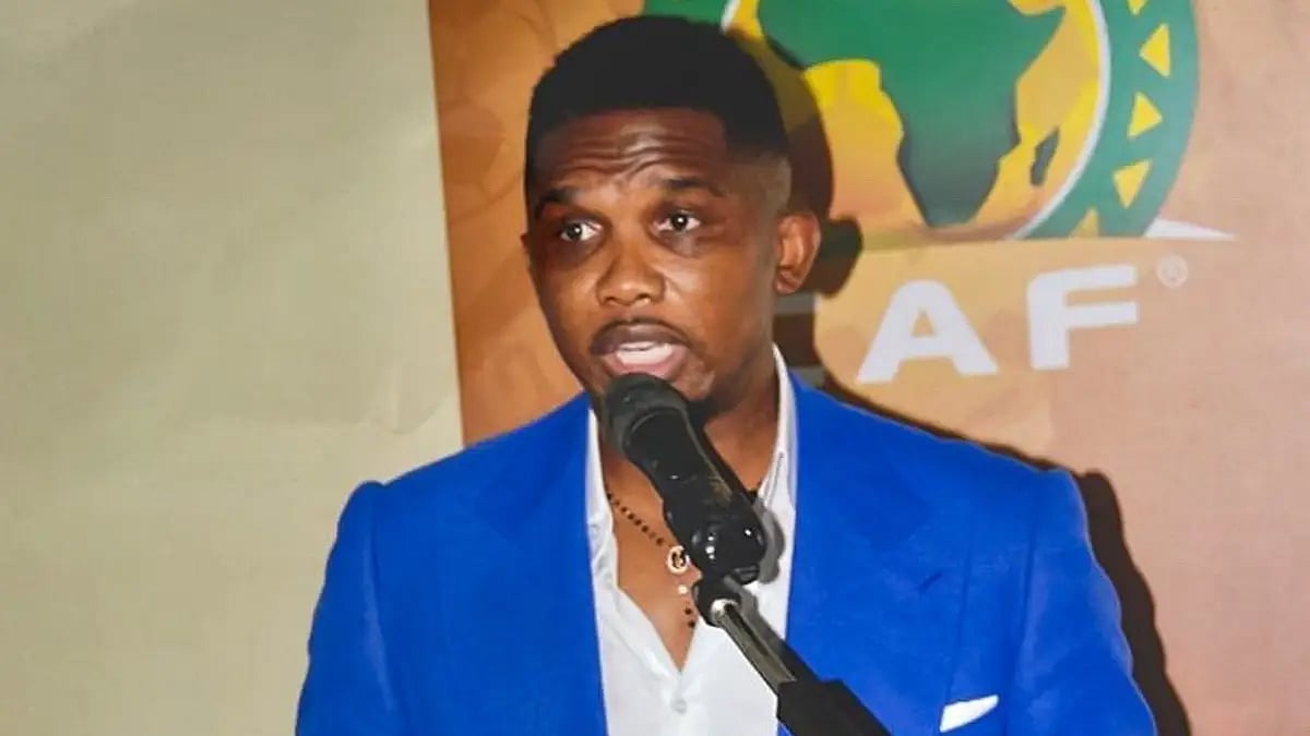 Eto'o has been in Qatar as head of the delegation from Cameroon.