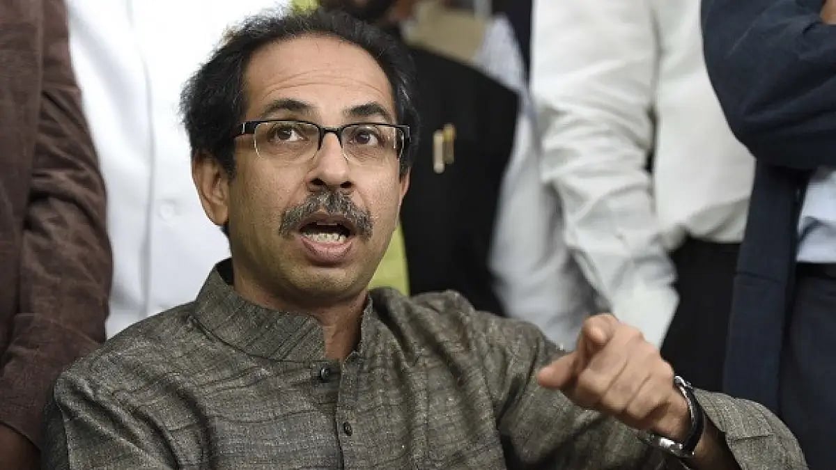 Shiv Sena leader and Maharashtra Chief Minister Uddhav Thackeray 