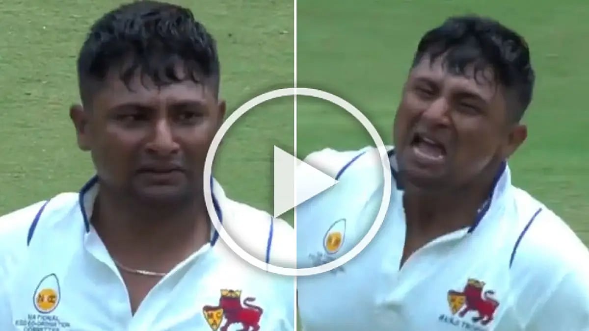 Sarfaraz Khan rose to prominence in 2009 when he broke the record for the highest score in the Harris Shield inter-school tournament.