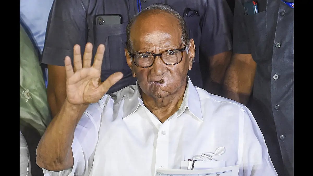 NCP chief Sharad Pawar