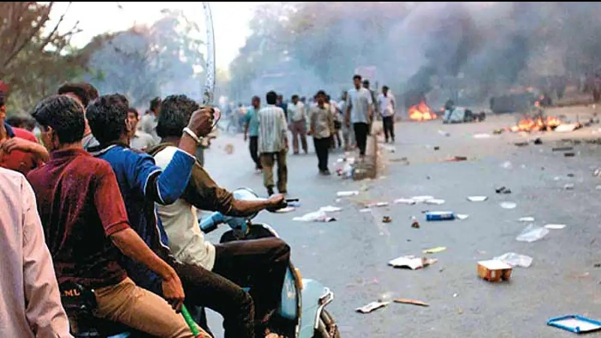 2002 Gujarat riot.