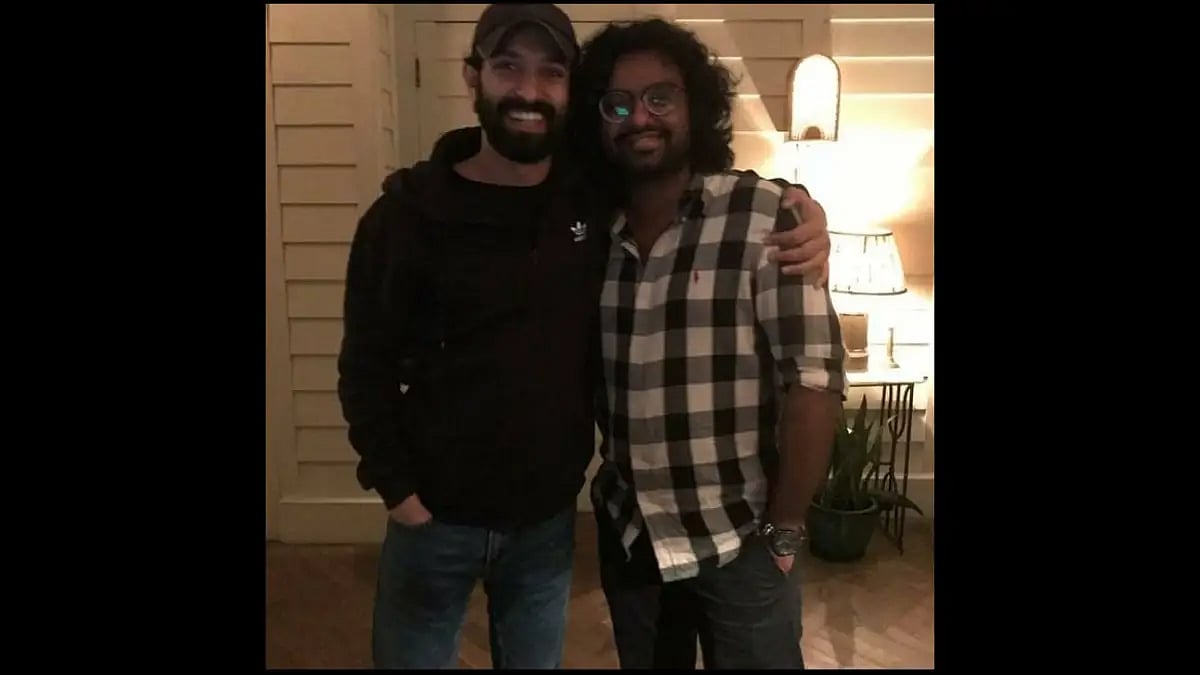 Vishal Furia with Vikrant Massey 