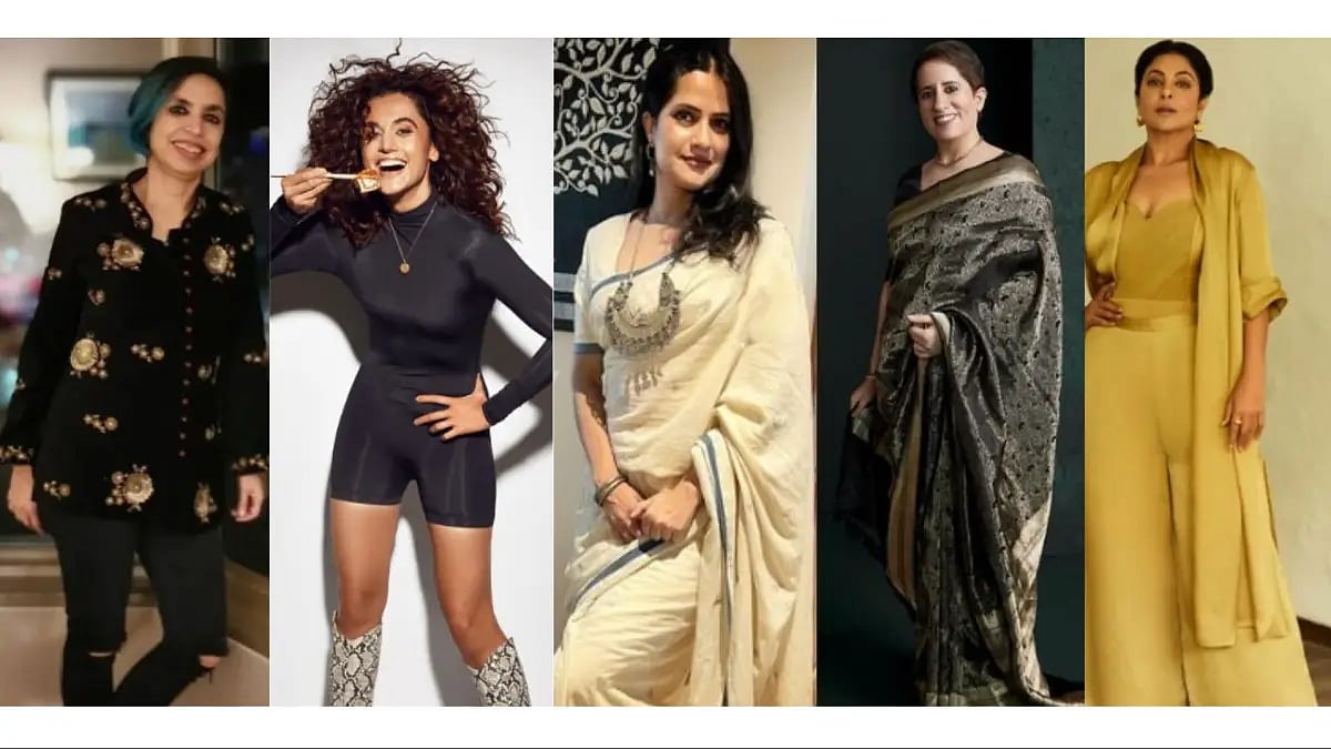 Shonali Bose, Taapsee Pannu, Sona Mohapatra, Guneet Monga, Shefali Shah