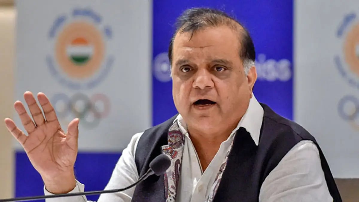 Narinder Batra had filed his nomination for the IOA president's post as a representative of Hockey India.
