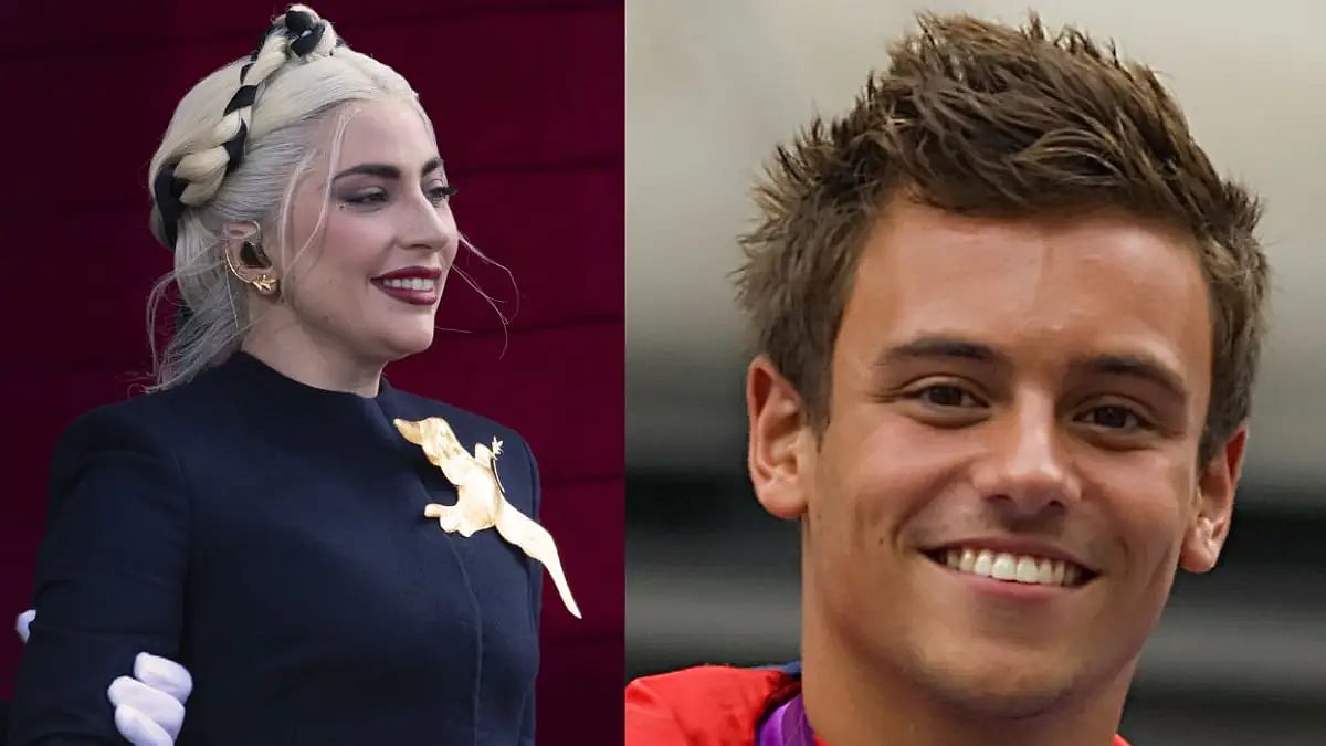 Lady Gaga and Tom Daley