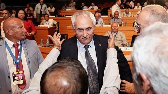 Dramatic Scenes As International Weightlifting Federation Elects New President
