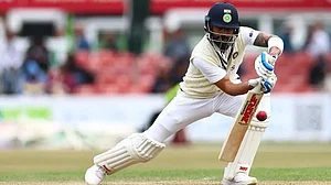 Virat Kohli, who has been enduring a prolonged lean patch, hit a strokeful 67 off 98.